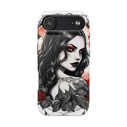 VAMPIRESS UNDER THE BLOOD MOON Phone Case
