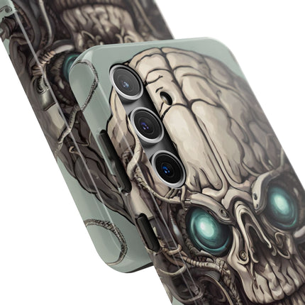 ALIEN IRON TENTACLED SKULL Phone Case