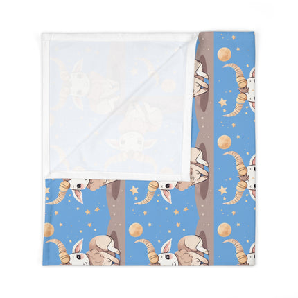 Capricorn Baby Swaddler, Astronomy Goat Changing Blanket, Cute Starry Sky Newborn Baby Shower Gift, Boys Infant Swaddle Cover