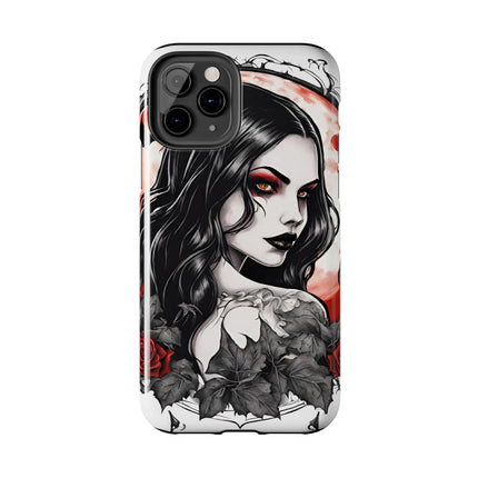 VAMPIRESS UNDER THE BLOOD MOON Phone Case
