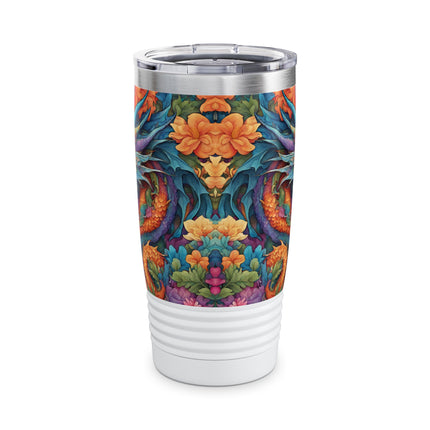 JAPANESE DRAGON FLORAL Tumbler