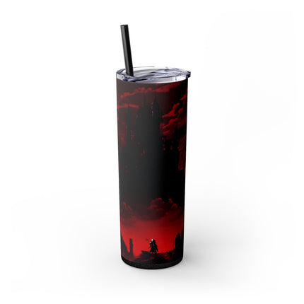 THE CURSED NIGHT BEGINS - Video Game Inspired Insulated Skinny Tumbler