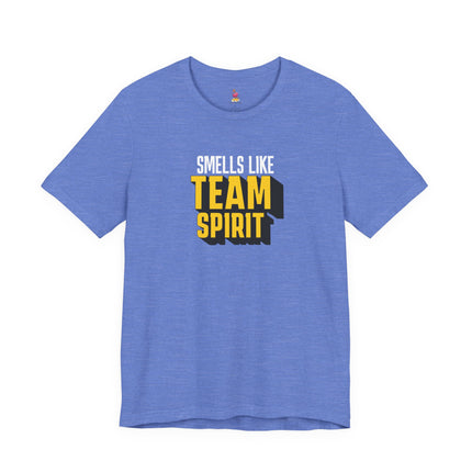 SMELLS LIKE TEAM SPIRIT T-Shirt - Funny Nirvana Parody Team Event Tee