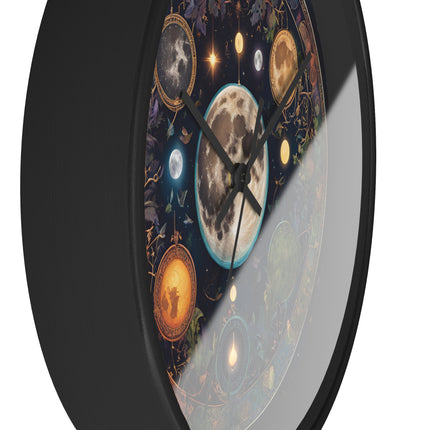 MOON, SUN, AND PLANETS Wall Clock