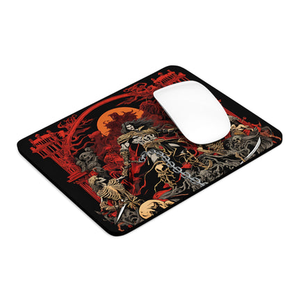 SURROUNDED BY THE EVILS OF DARKNESS Video Game Inspired Mouse Pad