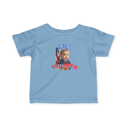LIL' TRUMPER Baby Trump Infant T-Shirt - Funny Political Baby Tee