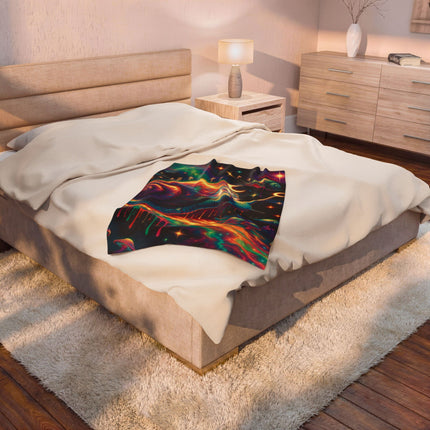 TRIPPY SNAIL GUIDER Psychedelic Blanket