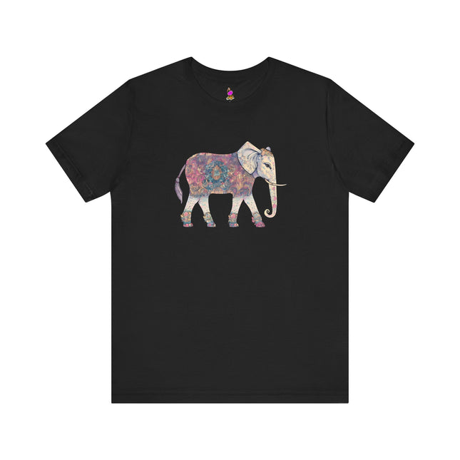 80's WORKOUT FASHIONISTA Elephant T-Shirt - Funny Retro Fitness Animal Tee
