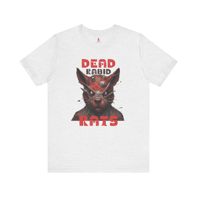 DEAD RABID RATS T-Shirt - 80s Horror Film Retro Cult Classic Tee