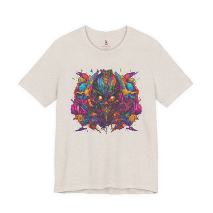 EVIL AWAKENING T-Shirt - Graffiti Skull Street Art Tee