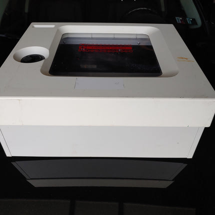 VINTAGE ALARMED AED WALL MOUNTED CABINET DEFIBRILLATOR EMERGENCY BOX