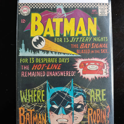 Batman Comic Book Issue #184
