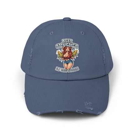 BEST SHUCKER IN THE SOUTH Women's Farmer Hat