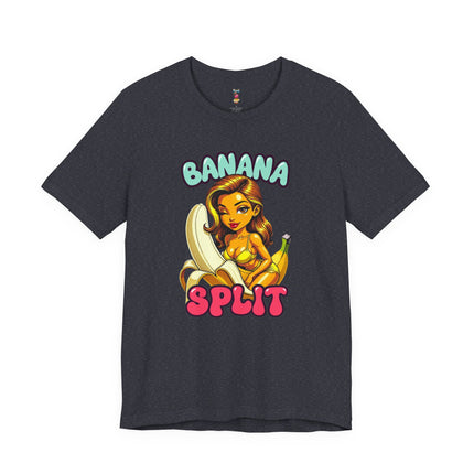 BANANA SPLIT T-Shirt Provocative Seductive Sexy Cartoon Tee