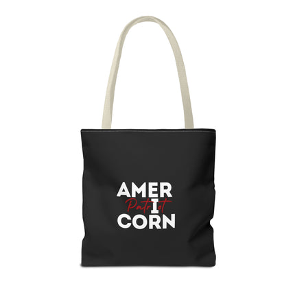 Patriotic Unicorn Gift Tote | American Flag Election Grocery Bag | United States Flag Freedom Lovers Office Travel Carrier | Patriot Sack