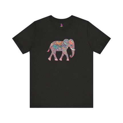 PATTERN ELEPHANT T-Shirt - Beautiful Decorative Animal Art Tee