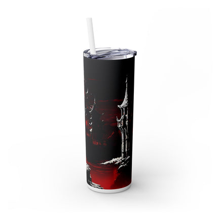 ONWARD UNTO THE WALLS OF EVIL - Video Game Inspired Insulated Tumbler
