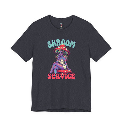 SHROOM SERVICE T-Shirt Provocative Seductive Sexy Cartoon Tee