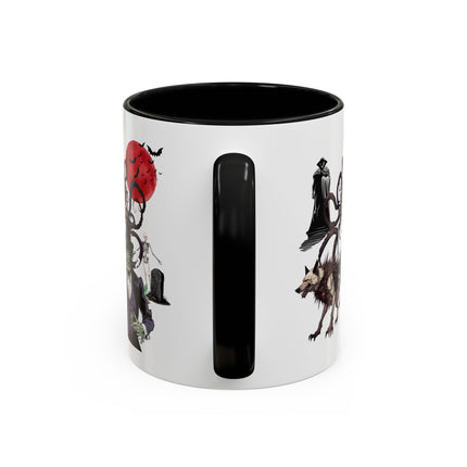 Embrace The Cursed Night Monster Coffee Mug
