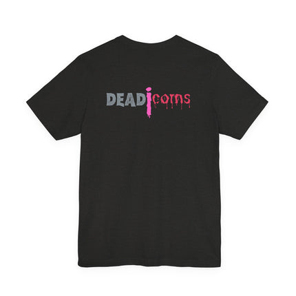 DEADiCORNS Original ARToXxicated INKx Series T-Shirt - Zombie Unicorn Art Tee