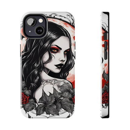VAMPIRESS UNDER THE BLOOD MOON Phone Case