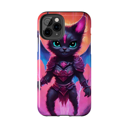 ELECTRIFIED HYBRID BAT CAT Phone Case