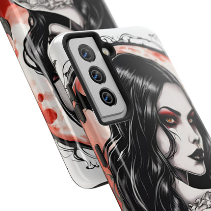 VAMPIRESS UNDER THE BLOOD MOON Phone Case