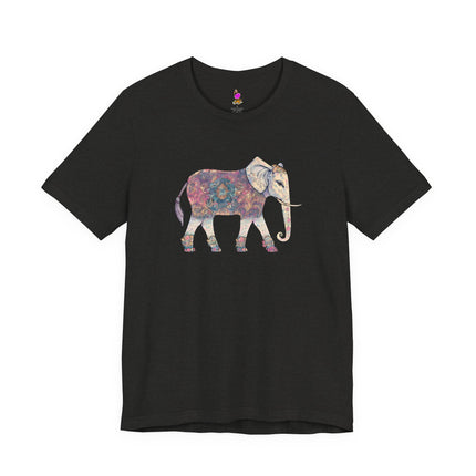 80's WORKOUT FASHIONISTA Elephant T-Shirt - Funny Retro Fitness Animal Tee