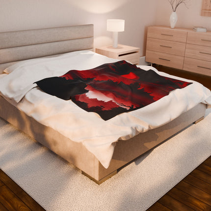 WHAT A HORRIBLE NIGHT TO TRAVERSE THE DARKNESS Video Game Inspired Blanket