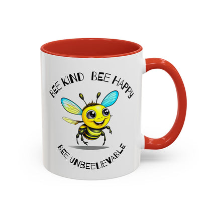 BEE KIND Inspirational Coffee Mug Motivational Mug Honeybee Mug Bee Mugs
