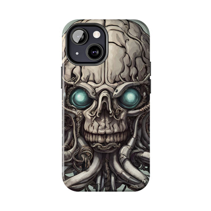 ALIEN IRON TENTACLED SKULL Phone Case
