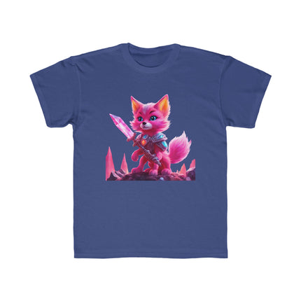 NEON PINK CENTAUR CRYSTAL FOX Girls Tshirt
