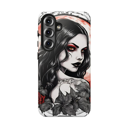 VAMPIRESS UNDER THE BLOOD MOON Phone Case