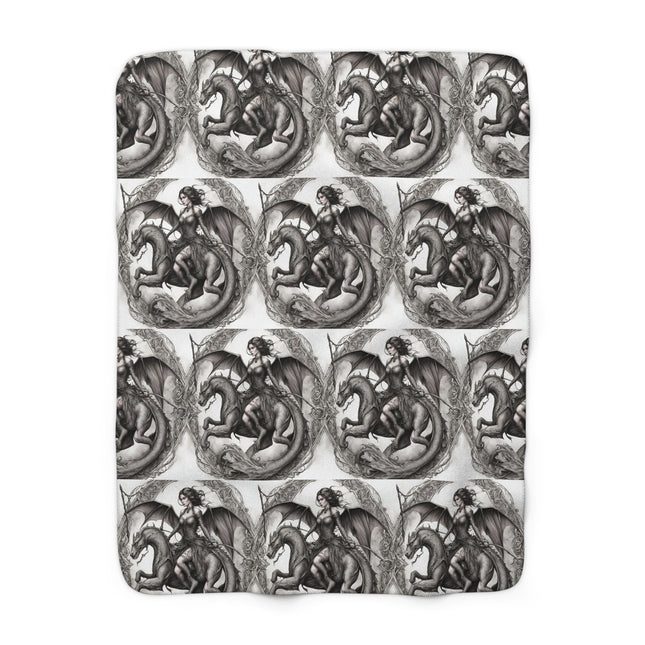 MEDIEVAL FLYING DRAGON Blanket