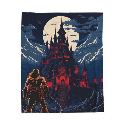 A LEGEND LIES AHEAD - Video Game Inspired Velveteen Plush Blanket