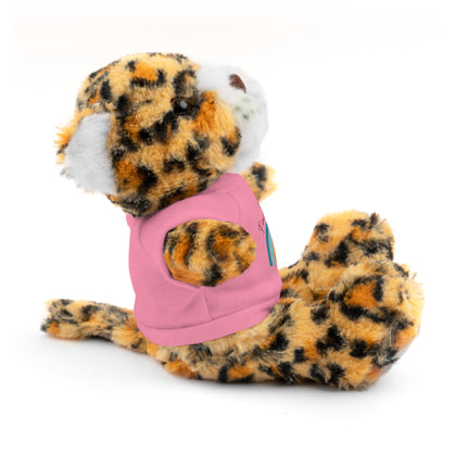 FIND YOUR INNER HAPPY PLACE Inspirational Rainbow Stuffed Animal