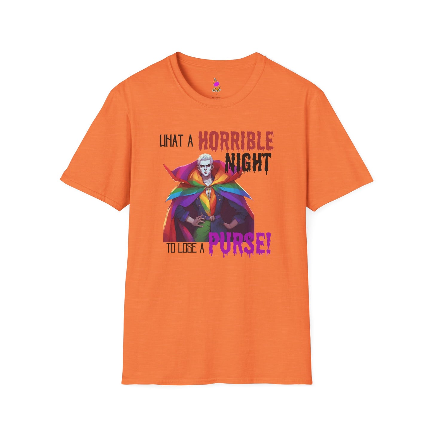 Halloween Castlevania Quote Spoof Shirt | GAY VAMPIRE | Funny Tees | Lesbian Queer Homosexual Drag Pride Tee | LGBTQ Mens Womens Tshirt
