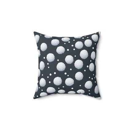 SANTA CLAUS CHRISTMAS Snowy St. Nick Pillow