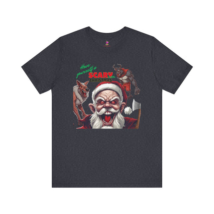 HAVE YOURSELF A SCARY LITTLE CHRISTMAS Psycho Santa and Reinwolves T-Shirt