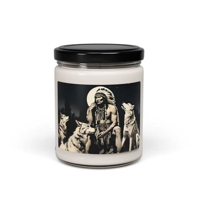 INDIAN CHIEF WOLF Scented Candle