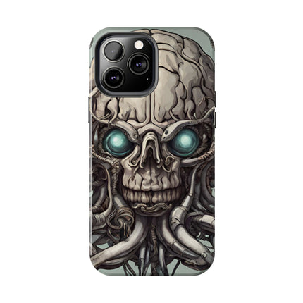 ALIEN IRON TENTACLED SKULL Phone Case