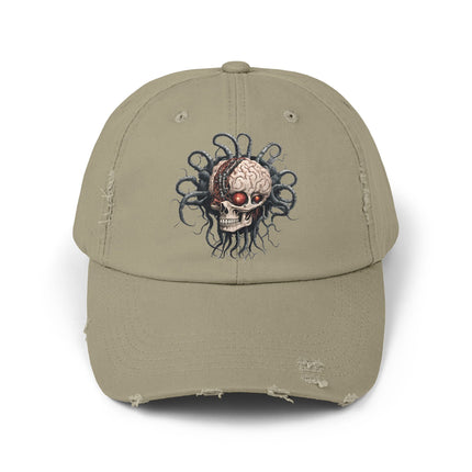 ALIEN MESH TENTACLED BRAIN Video Game Inspired Ball Cap