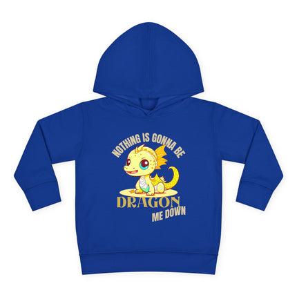 NOTHING IS GONNA BE DRAGON ME DOWN Toddler Hoodie - Boys or Girls Cute Dragon Fleece Pullover