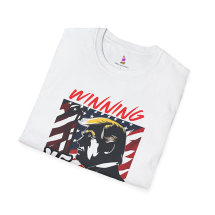 WINNING NEVER FELT SO F**KING GLORIOUS President Donald Trump 45/47 T-Shirt