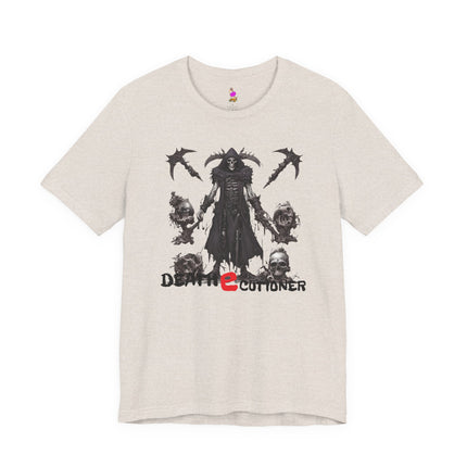 DEATHeCUTIONER Series Grim Reaper T-Shirt - Dark Fantasy Horror Art Tee