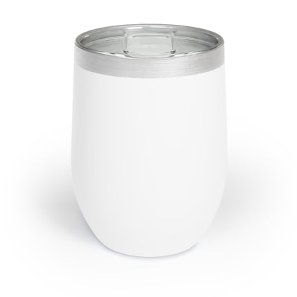 AMERICA THE BEAUTIFUL Wine Tumbler - Motorcycle Beauty Biker American Flag Cooler