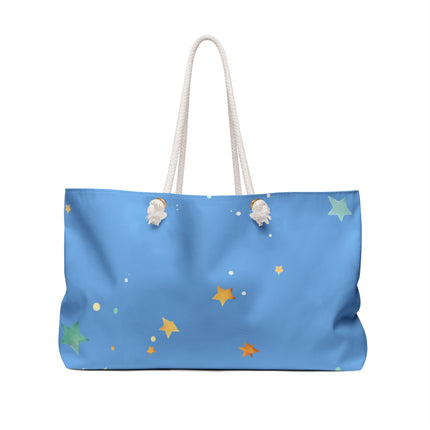 Baby Boy Capricorn Travel Gift Weekender Tote | Grandma's House Infant Weekend Bag | Cute Goat & Starry Diaper, Blankets, Clothes Traveler