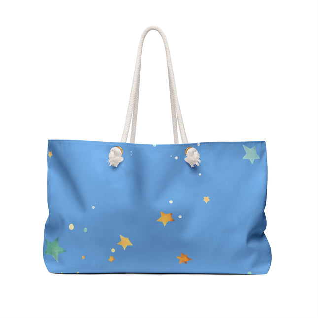 Baby Boy Capricorn Travel Gift Weekender Tote | Grandma's House Infant Weekend Bag | Cute Goat & Starry Diaper, Blankets, Clothes Traveler