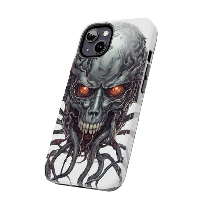TENTACLED METAL ALIEN SKULL Phone Case