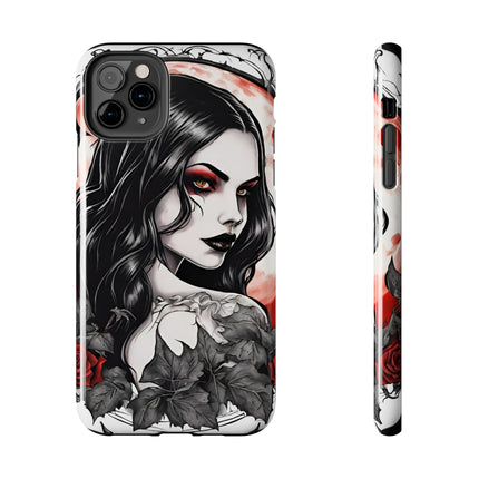VAMPIRESS UNDER THE BLOOD MOON Phone Case